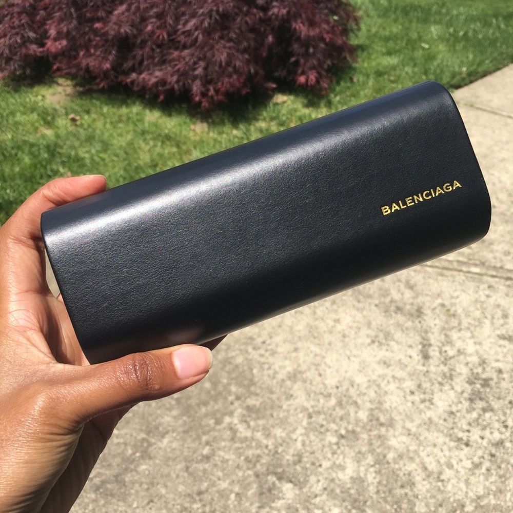Balenciaga Round Acetate Optical Glasses - Picture 3 of 3